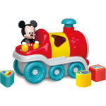 CLEMENTONI 17900 Disney Shape Sorter Train - Trenino con Personaggio Mickey e Formine, Gioco Disney Incastra Forme