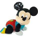 CLEMENTONI 179916 Disney Baby Mickey Gattona con Me - Peluche Disney Parlante - 6 MESI+