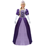 COSTUME PRINCIPESSA RAPERONZOLO ADULTO TAGLIA UNICA  COD.4198