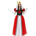 COSTUME REGINA DI CUORI ADULTO TAGLIA M 44/46 COD.4211
