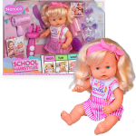 FAMOSA NFNA70000 NENUCO SCHOOL HAIRSTYLE, bambola 35 cm, con capelli biondi  per bambine/i dai 3 ANNI+