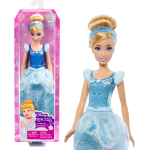 MATTEL HLW11 DISNEY PRINCESS CENERENTOLA - bambola con capi e accessori scintillanti ispirati al film, giocattolo per bambini, 3+ Anni