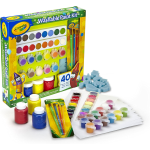 CRAYOLA 54-0155 SET PITTURA LAVABILE, 40 Pezzi, attività Creativa per Bambini, per Scuola e Tempo Libero