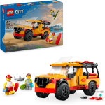 LEGO 60453 CITY Fuoristrada di Soccorso del Bagnino - Jeep Giocattolo da Costruire