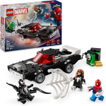 LEGO 76309 MARVEL SPIDERMAN Contro Muscle Car di Venom - Macchina Giocattolo da Costruire con 3 Minifigure