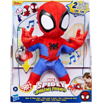 HASBRO F6722 MARVEL SPIDERMAN SPIDEY BALLA E GATTONA,Peluche Elettronico con Suoni Musicali - 3 ANNI +