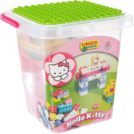 UNICO PLUS 8662-0000 HELLO KITTY -Secchio Grande 104 PEZZI  - 18 MESI+