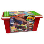 UNICO PLUS 8502-0001 CESTA MATTONCINI 120 PEZZI - 18 MESI+