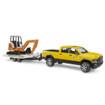 BRUDER 02546 RAM SERVIZIO DI NOLEGGIO CON MINIESCAVATORE