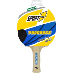 SPORT ONE PROGRESS 708800086 RACCHETTA PING PONG PROGRESS TRAINING SERIES Unisex, Nero, 17x25x3 cm