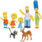 JAKKS PACIFIC 175394 SIMPSON SET FAMIGLIA 7 PERSONAGGI - 4 ANNI+