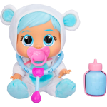 IMC 921511 CRY BABIES LOVING CARE KRISTAL, Bambola con 4 Accessori per Gioco del Dottore, Piange Lacrime Vere - 18 MESI+