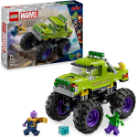 LEGO 76312 MARVEL Marvel Truck di Hulk Contro Thanos - Camion Giocattolo da Costruire per Supereroi- 7 ANNI+