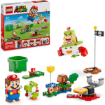LEGO 71439 SUPER MARIO, Avventure Mario Interattivo, Giocattolo con i Personaggi Nintendo di Bowser Jr., Goomba e Yoshi