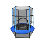SPORT ONE 704200051 TRAMPOLINO, TAPPETO ELASTICO CON RETE DIAMETRO 140 CM.