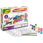 CRAYOLA 04-2949 SET CREATIVI - PAINT BY NUMBER KIT, Set Dipingi con i Numeri, con Tempere Lavabili e Pennelli