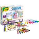 CRAYOLA 04-2952 SET CREATIVI - STENCIL & COLOURING KIT, Set di stencil divertente