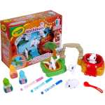 CRAYOLA 74-7459 WASHIMALS DINOSAURI PETS SET GIOCO, per Colorare e fare il Bagnetto ai Cuccioli