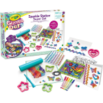 CRAYOLA 25-1085 GLITTER DOTS SPARKLE STATION, per Creare Scintillanti Decorazioni con Il Glitter Modellabile