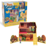Grandi Giochi TPG02001, TOPO GIGIO, Casa di Gigio con 2 Personaggi inclusi