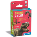 CLEMENTONI 16808 GIOCO DI CARTE - DINOSAURI DA RECORD - 6 ANNI +