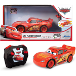 JADA DISNEY CARS, RADIOCOMANDO SAETTA MC QUEEN TURBO 1/24 USB, 203084028, + 4 Anni, Scala 1:24, 2 Canali