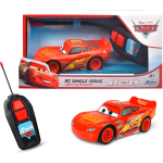 JADA DISNEY CARS, RADIOCOMANDO SAETTA MC QUEEN 1/32 1 CANALE, Dickie Toys Colore Rosso, 203081000