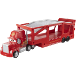 MATTEL HDN03 CARS MACK TRASPORTATORE HDN03 Camion Grande da 33+ cm con Rampa e Spazio per Trasportare fino a 12 Veicoli 