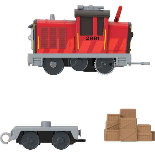 FISHER PRICE HMC21 THOMAS E FRIENDS, SALTY - SELLY Locomotiva Motorizzata, PROTAGONISTI AMICI - 3 ANNI+