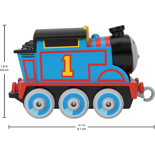 MATTEL HBX91 THOMAS & Friends, Il Trenino Thomas, Thomas Locomotiva in Metallo, Giocattolo per Bambini 3+ Anni