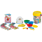 DIDO' 353100 MY CHEF COUSINE, MYDIDÒ Pasta per Giocare, 16 SALSICCIOTTI + ACCESSORI 