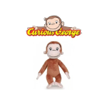FAMOSA 760022390 CURIOSO COME GEORGE PELUCHE 18 CM.