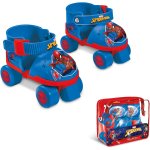 MONDO 18390 PATTINI SPIDERMAN ROLLER SKATE, Taglia dal 22 al 29 - set completo di borsa, gomitiere e ginocchiere