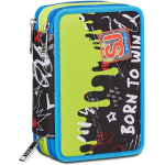 SEVEN 30C202403 ASTUCCIO SEVEN SJ GANG BOY TRIPLO ZIP,  Born To Fun, Portapenne
