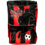 ZAINO ROSSONERI ESTENSIBILE, ROSSONERO I LOVE CALCIO FORZA CAMPIONI