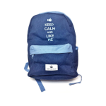 CARTORAMA ZAINO AMERICANO KEEP CALM FREE TIME